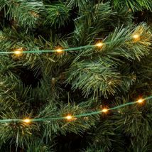 Catena lineare gocce di luci a led serie 'mtl' 600 gocce l.bianca -49 mt. (45+4)