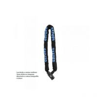 Catena Moto Oxford GP OF178 Chain Lock 150cm Maglia Quadra 8mm Con 4 Chiavi