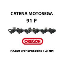Catena Oregon per motosega 91 p passo 3/8' spessore 1,3 Maglie: 44