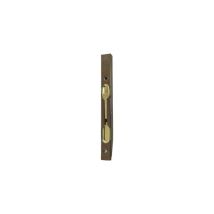 Catenaccio Incasso Legno A Leva Pesanti Acciaio Bronzato Mm 16x13 Cm 15