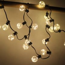 Catenaria Di Lampadine Da Esterno White 7,5m Per 15 Bulbi
