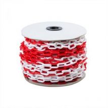 Catena pvc bianco/rossa Rt. 25 Mt.
