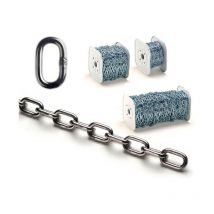 Rigamonti - Catena Genovese N.30 Lunghezza 10mt Diametro 10mm Resistente e Affidabile per Uso Industriale e Domestico
