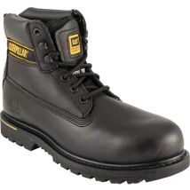 CAT - 7040 Holton/B Mens Black Safety Boots - Size 7