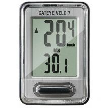 Cateye Velo 7 Wired Computer: Grey - Ca240velo7