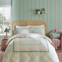 Cath Kidston - Archive Book Pistachio Duvet Cover Set Double Bedding Set