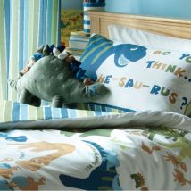 Catherine Lansfield Dinosaur Filled Cushion