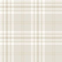 Catherine Lansfield Kelso Check Cream Wallpaper Check Pattern Paste The Paper