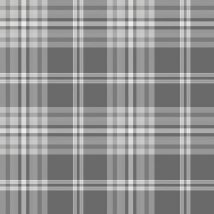 Muriva - Charcoal Silver Check Wallpaper Metallic Country Tartan Plaid Kelso