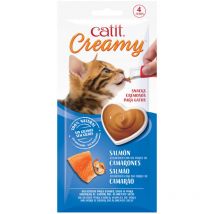 Snacks cremosos para gatos Catit Creamy – 4 Tubos