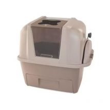 Catit Maison de toilette - Bac a litiere pour chat - Smartsift - Systeme de ramassage - l. 66 x l. 48 x h. 63 cm