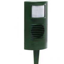 Concept Research - Wiltec Catwatch Ultraschall Katzenschreck - Für Bis Zu 125 M² Schutzbereich - Mit 12 M Reichweite Und Bis Zu 100° - Tierschreck 