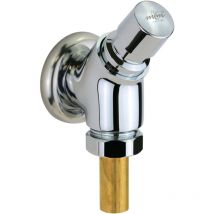 Rubinetterie Mcm - Caudalímetro temporizado para wc con mando a pulsador mcm 945700 Cromo