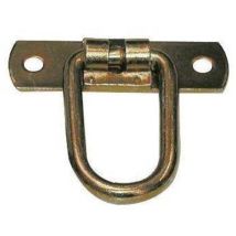 Cavallotto Snodato A Maniglia Tonda Zincato - Mm.20x42