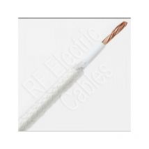 Cavo 1x2.50 silicone +fibra vetro bianco sg-25bim100 ITC