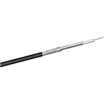 Cavo coassiale tv sat terrestre resistente ai raggi uv 100dB esterno 100 mt