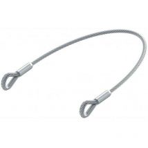 Cavo anticaduta RIB con guaina d8 700mm inox - acg8383