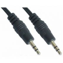 Nanocable - Cavo audio stereo di 5m con connessione jack 3.5/m-3.5/m - per monitor, proiettori, lavagne bianche, ecc.
