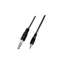 Imera - Cavo Audio zzipp PEZZJ300 Mini Jack 3,5 Stereo / Jack 6,35 Stereo