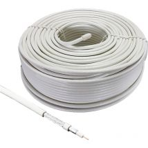 Cavo coassiale tv/sat ø 5 mm ± 0,8 mm x 25 metri Metronic