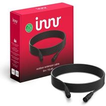 Innr Oec 150 Cavo Di Prolunga Smart Per Esterno 5 M Ip65 Connettore 5 Pin Espandibile Fino A 35 M Colore Nero
