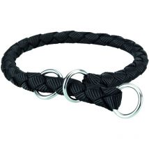 Trixie - cavo semi-choke, small/medium, 35-41 CM/DIAMETER-12 MM, noir 4053032023475
