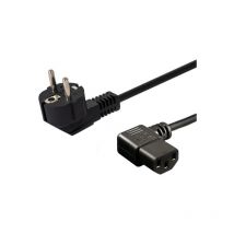 Cavo di alimentazione SAVIO Schuko (M) angolato - IEC C13 1,2 m CL-115