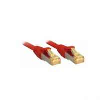 Lindy s/ftp pacthcord cat7. spina rj45. rosso. 3.0m