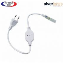 Cavo di Connessione Alimentazione ac 230V per Strip led IP65 Alverlamp LT220AC