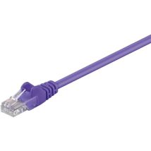 Cat 5e Cavo Patch, U/utp, Viola, 20 M, Conduttore Di Alluminio Placcato Di Rame (cca). Lunghezza Del Cavo 20 M