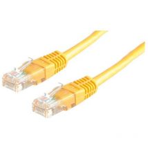 Valore cat6 utp cca cavo ethernet giallo 0,5m