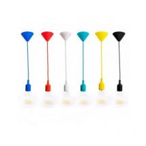 Cavo e27 pendel portalampada kit 10 pezzi verde