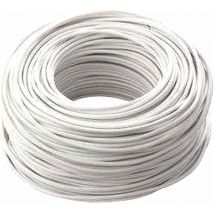 Cavo Elettrico FS17, Unipolare Isolante, Impianti Elettrici, Case, Imprese Edili, 450/750 v, 1 x 1 mm, Bianco (200 metri) - icel C0007307120