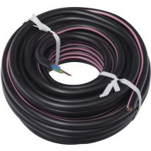 Cavo di alimentazione elettrica U1000R2V 3G1,5 Nero - 10m