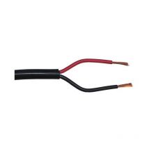 Cavo flry 2X0.75 Nero Anime Interne Rosso e Nero