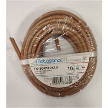 Cavo fs18or18 go-at topline mfs182x1,5ma10-10 metri-2x1,5-marrone