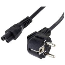 Cavo IEC 2 m – 3G 0,75 mm² – Spina schuko angolata – Presa IEC – ECON Connect