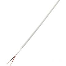 1567173 Cavo per allarmi LiYY 2 x 0.14 mm² Bianco 50 m - Tru Components