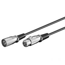 Goobay - oem Cavo prolunga xlr Cannon 6 mt. col. Nero