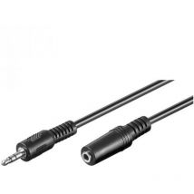 cavo prolunga audio jack stereo 3.5 mm 3 poli economico 10 mt