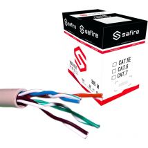 Safire - cable de red 305 metros ethernet utp cat 5E 4X2 awg 24 lan RJ45