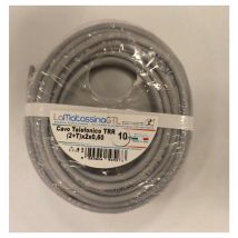 Cavo telefonico trr Go-at Topline 2+t)x2x0,60 10metri- mtph2+tx2x0,6010