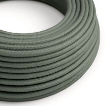 Cavo tessile Verde Salvia in cotone - L'Originale Creative-Cables - RC63 rotondo 2x0,75mm / 3x0,75mm 3x0.75