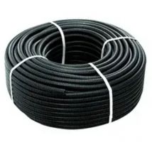 Tubo corrugato nero da 16 matassa da 100 metri