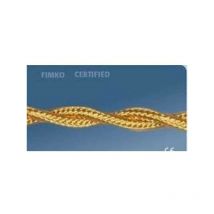 Cavo treccia 3x1,5 colore oro 5 metri 10510/b5 - Elettroservice