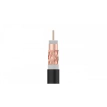 Televes - Cavo Tv Coxial In Una Bobina Da 250 Metri T100plus 16prtc Euroclass Fca E Schermatura Di Classe A Nero 215502