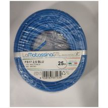 Cavo unifilare fs17 Go-at Topline 2,5mm 25 metri blu-mfs172,5bl25