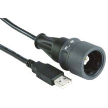 Cavo Usb Pxp6040/b/2m00 Usb Tipo B (bloccabile) Su Tipo A Pxp6040/b/2m00 Bulgin Contenuto: 1 Pz.