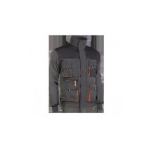 Juba - 960/S chaqueta multibolsillos 65% POLIESTER/35% algodon color negro con detalles nara