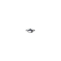 Cazuela baja 30 cm – Acero inoxidable 18/10 – Fondo de impacto, compatible con inducción